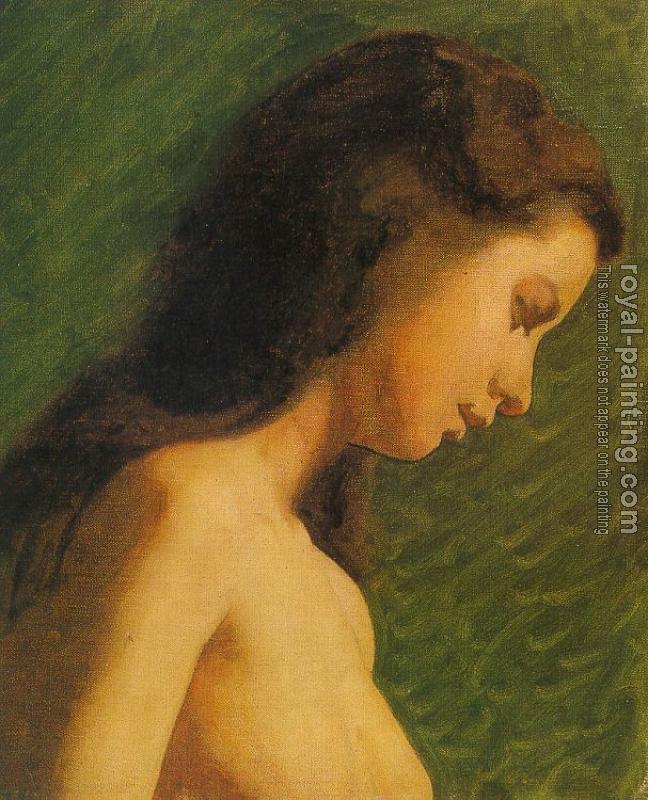 Thomas Eakins : Study of a Girl's Head